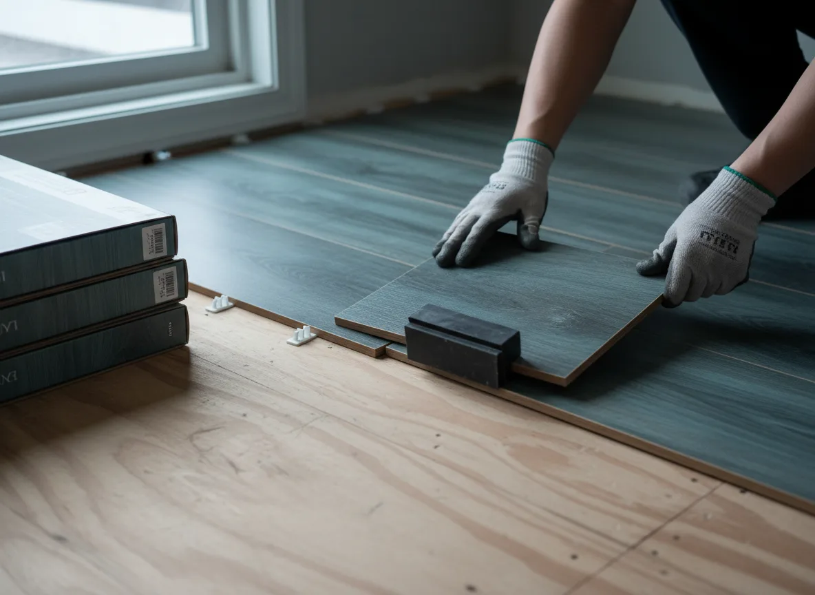 Luxury Vinyl Plank Installation company in Wright, WY